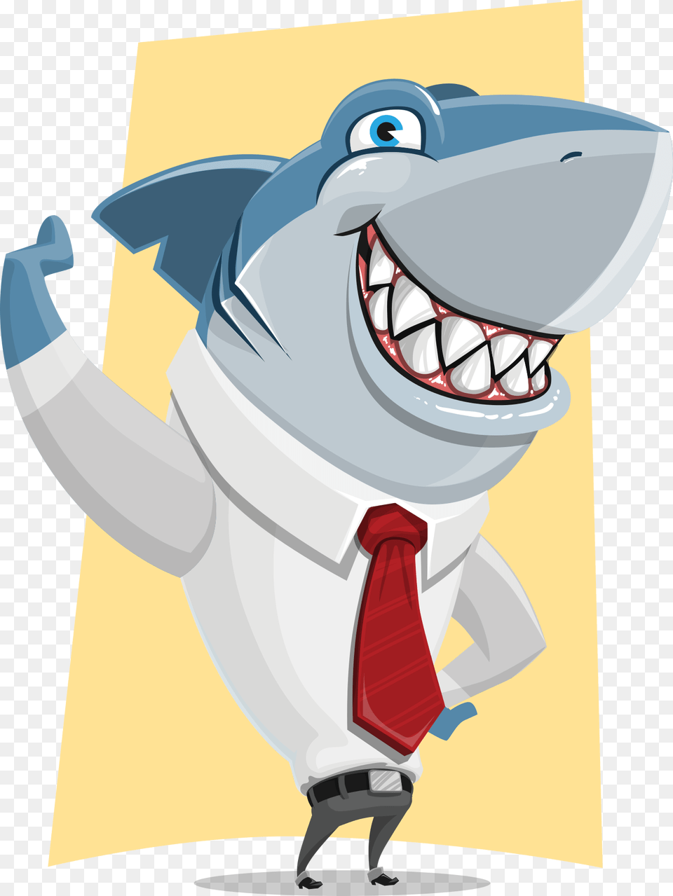 Shark Business Cartoon, Accessories, Formal Wear, Tie, Necktie Png Image