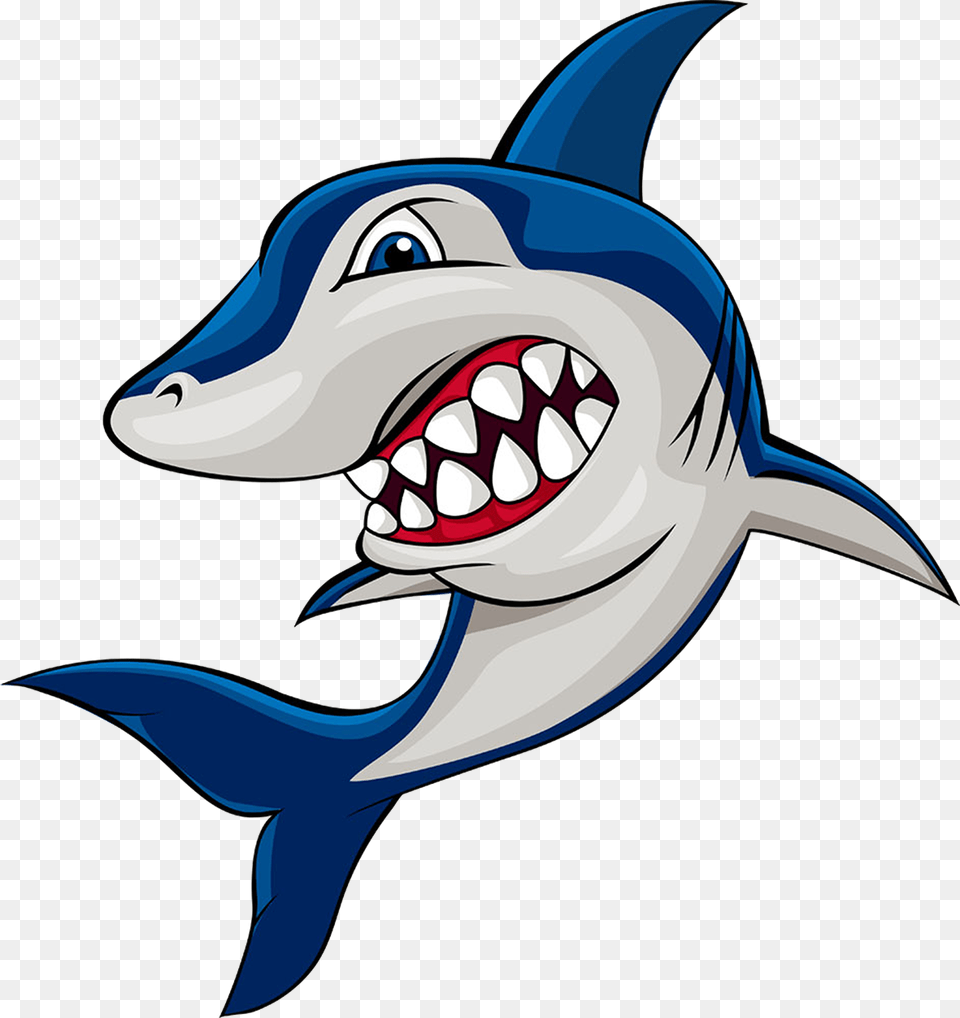 Shark Cartoon Clip Art Sharp Teeth Shark Clipart, Animal, Sea Life, Fish, Dinosaur Free Transparent Png