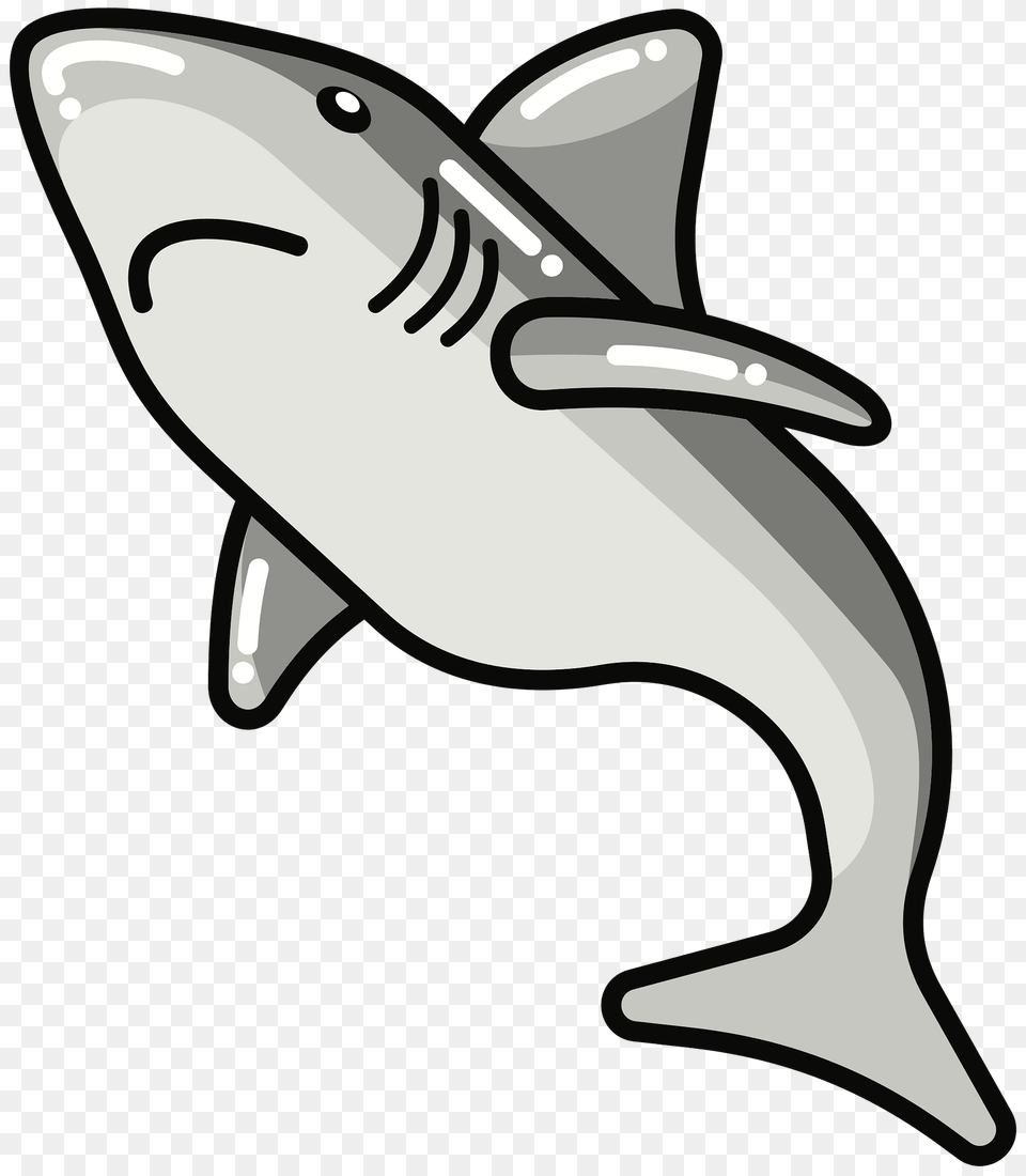 Shark Clipart, Animal, Sea Life, Fish, Plant Png Image