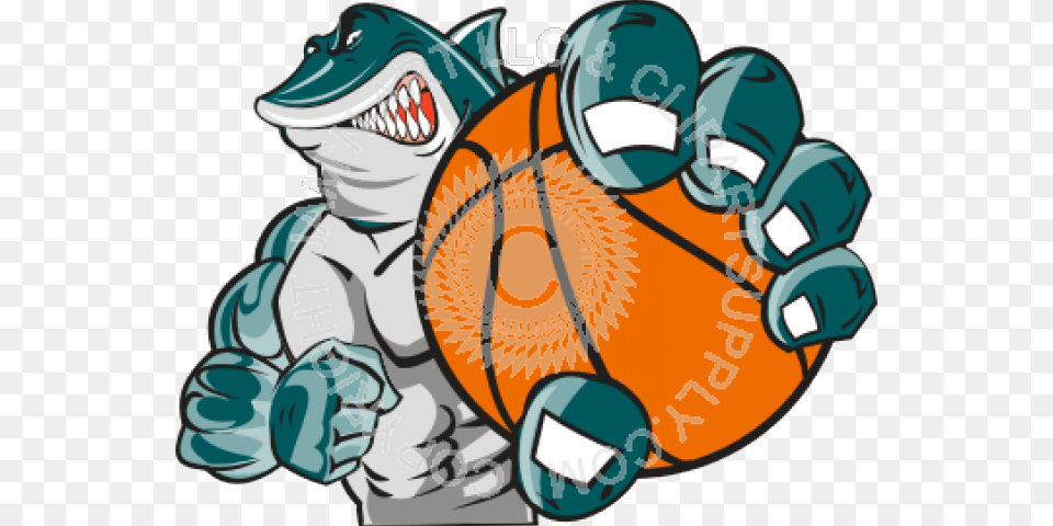 Shark Clipart Basketball Basketball Shark, People, Person, Clothing, Glove Png Image
