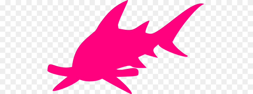 Shark Clipart Pink, Animal, Sea Life, Fish Free Transparent Png