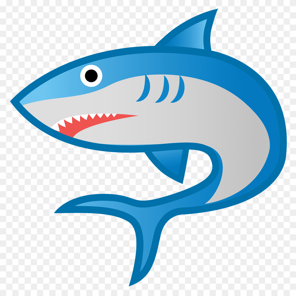 Shark Emoji Clipart, Animal, Sea Life, Fish, Great White Shark Free Png Download