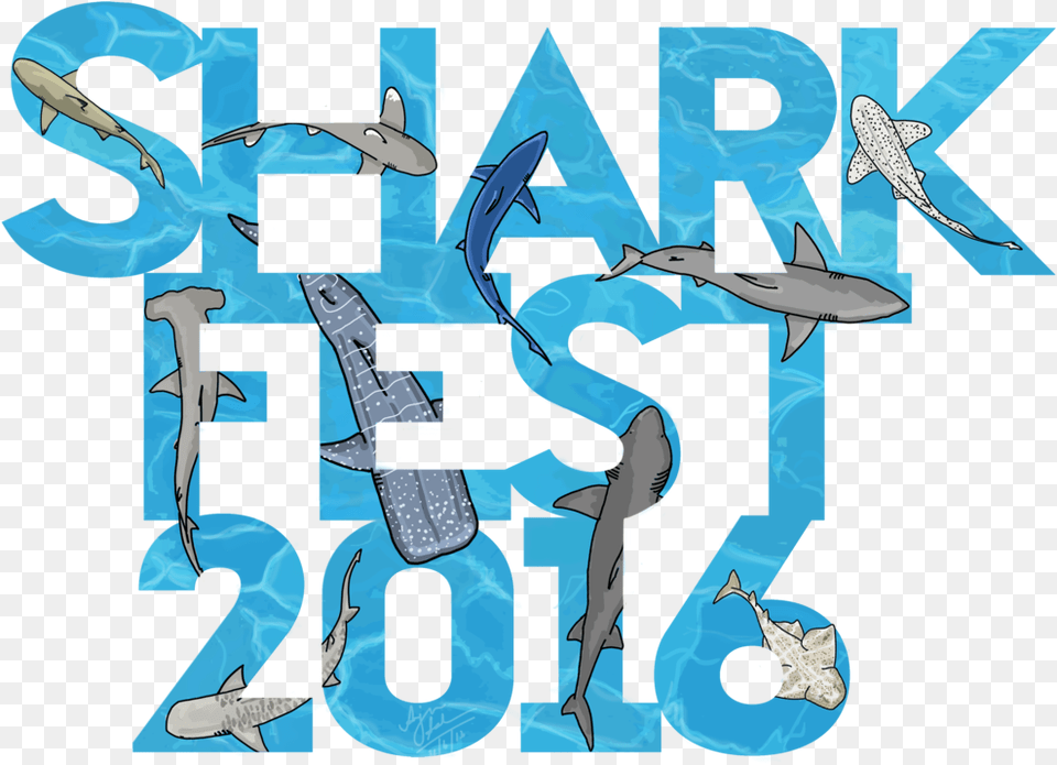 Shark Fest Logo Final, Text, Adult, Person, Woman Png Image