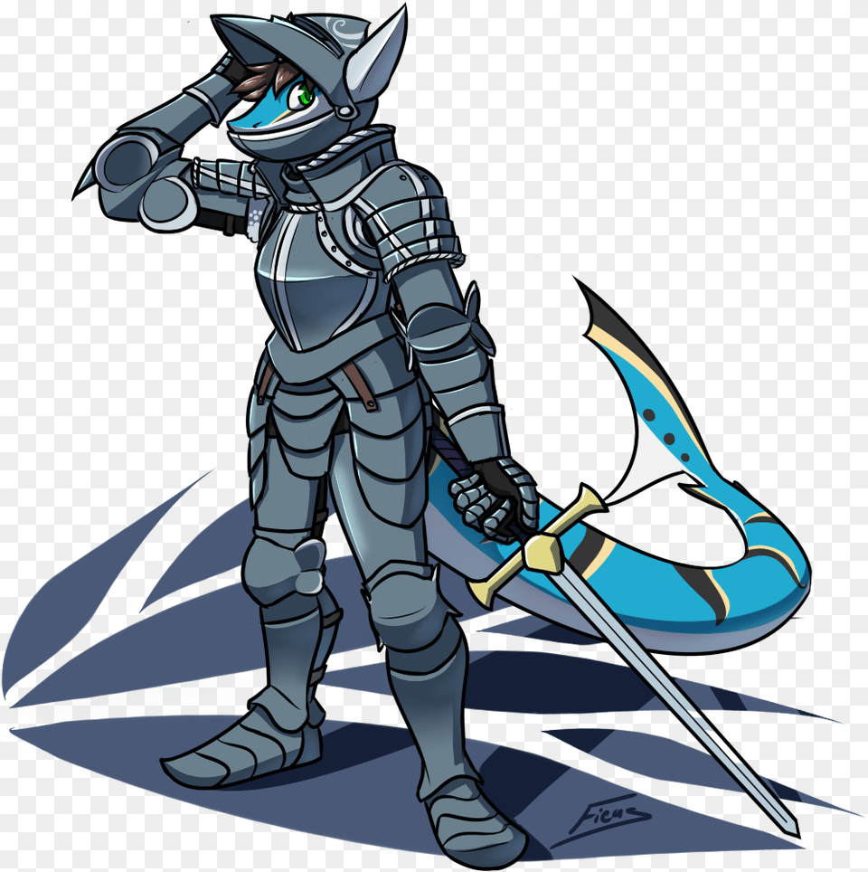 Shark Knight Commission Knight Shark, Person Png