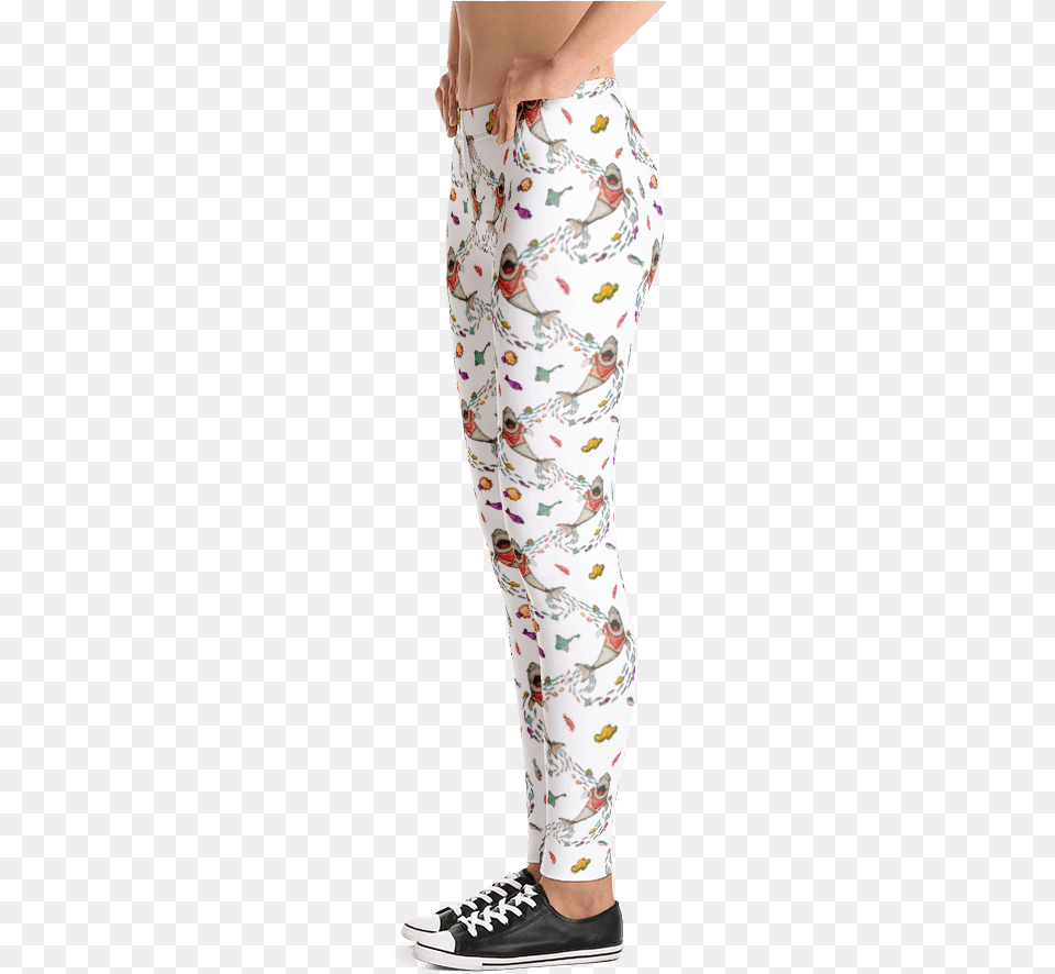 Shark Leggings Bearonalog Farbe Splatter Leggings Hergestellt In, Clothing, Pajamas, Pants, Footwear Free Png Download