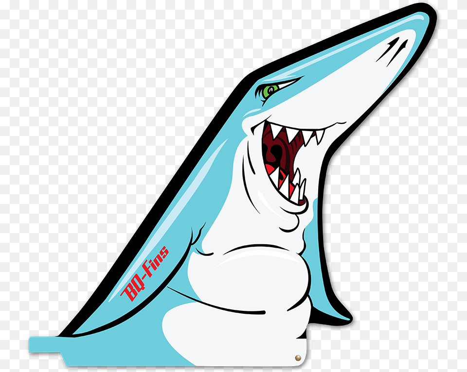 Shark Right Shadow Cartoon, Animal, Fish, Sea Life Free Png Download