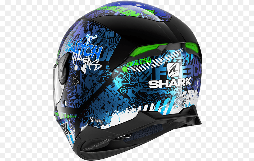 Shark Skwal Switch Riders, Crash Helmet, Helmet Free Png Download