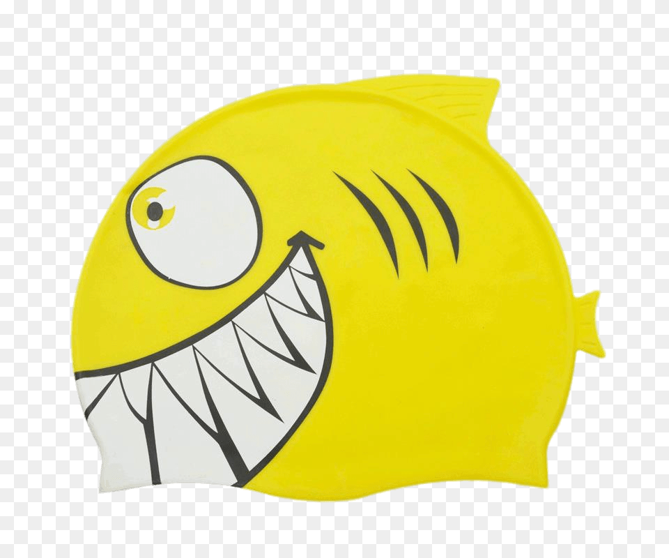 Shark Swimming Hat, Cap, Clothing, Swimwear, Swimming Cap Free Png Download