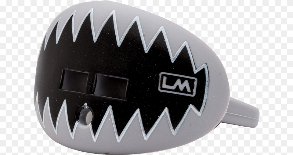 Shark Teeth Raider Light Grey Lip Stainless Steel, Helmet, Crash Helmet, Accessories Png Image