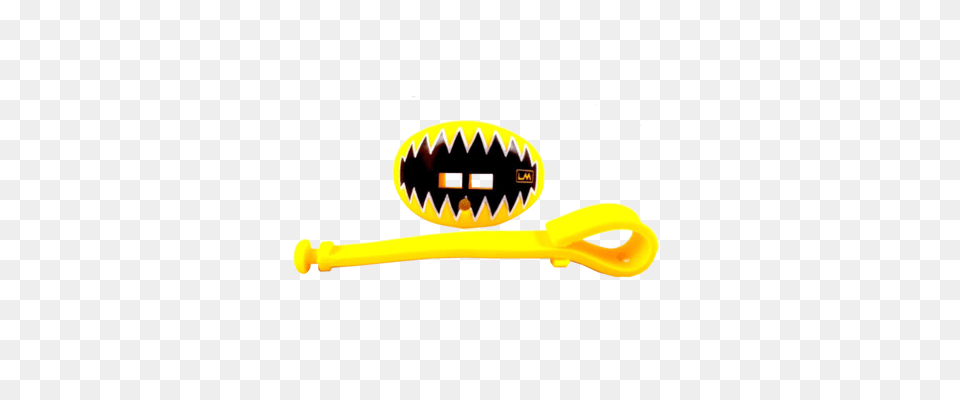Shark Teeth Steeler Yellow Lip Protector Mouth Guard, Smoke Pipe Free Png Download