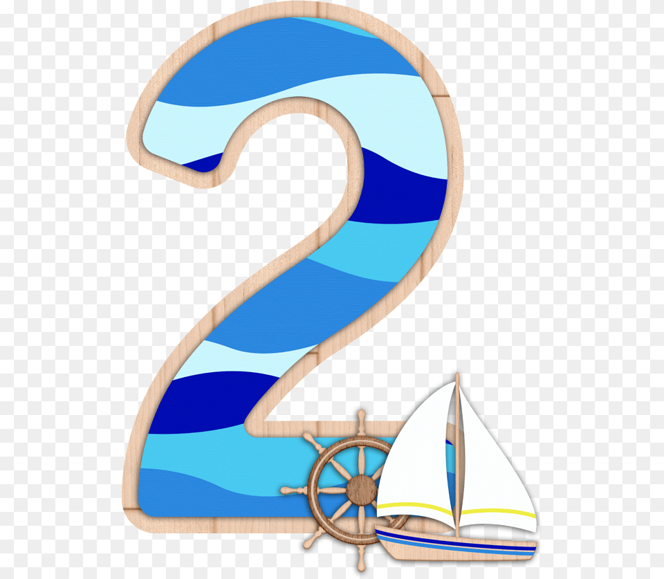 Shark Theme Birthday Sailor 2nd Sailor Themed Letters, Text, Number, Symbol, Vehicle Png
