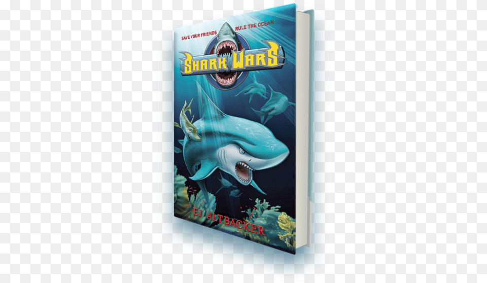 Shark Wars Book, Animal, Fish, Sea Life Free Transparent Png