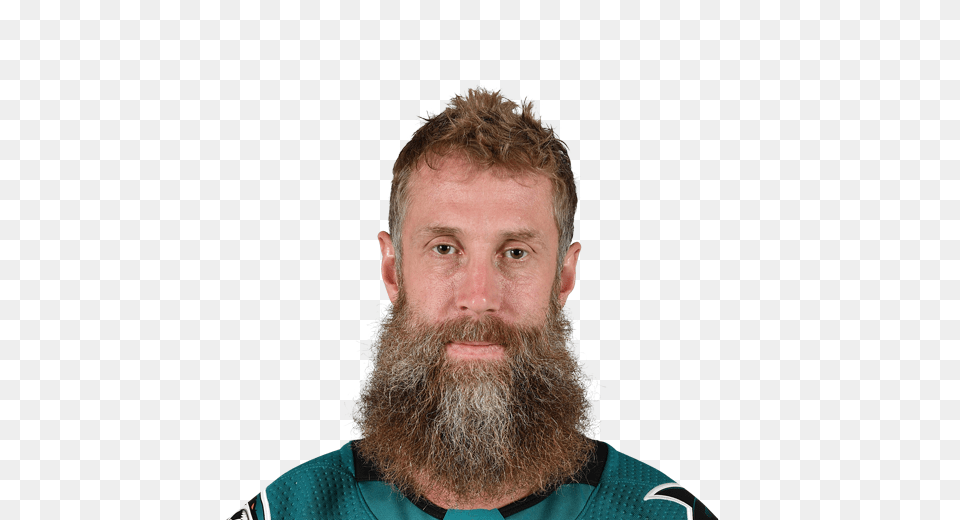 Sharks Re Sign Joe Thornton To One Year Contract, Adult, Beard, Face, Head Free Transparent Png