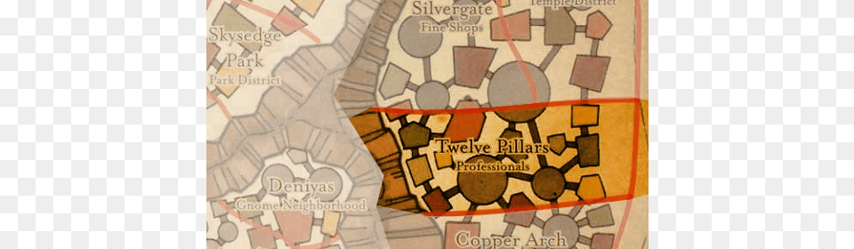 Sharn District Twelve Pillars Atlas, Art, Path, Walkway, Tile Free Transparent Png
