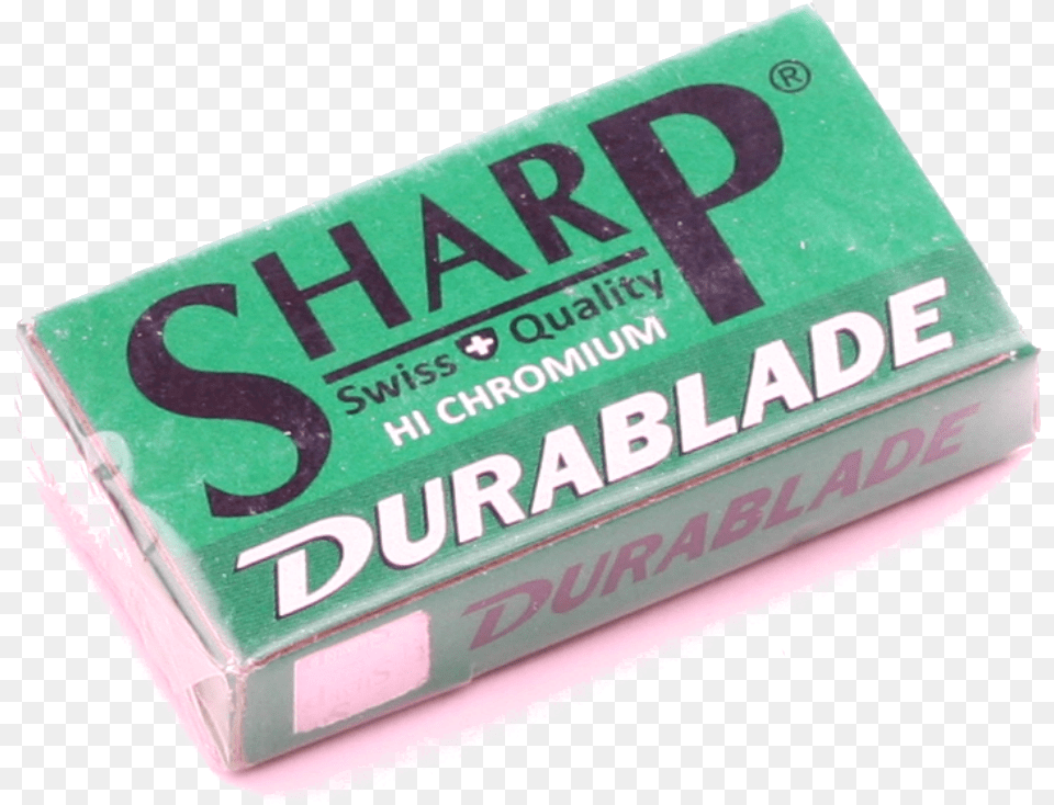 Sharp Double Edge Razor Blades Sharp Stainless Blades By Sharp 10 Blades, Gum Free Transparent Png