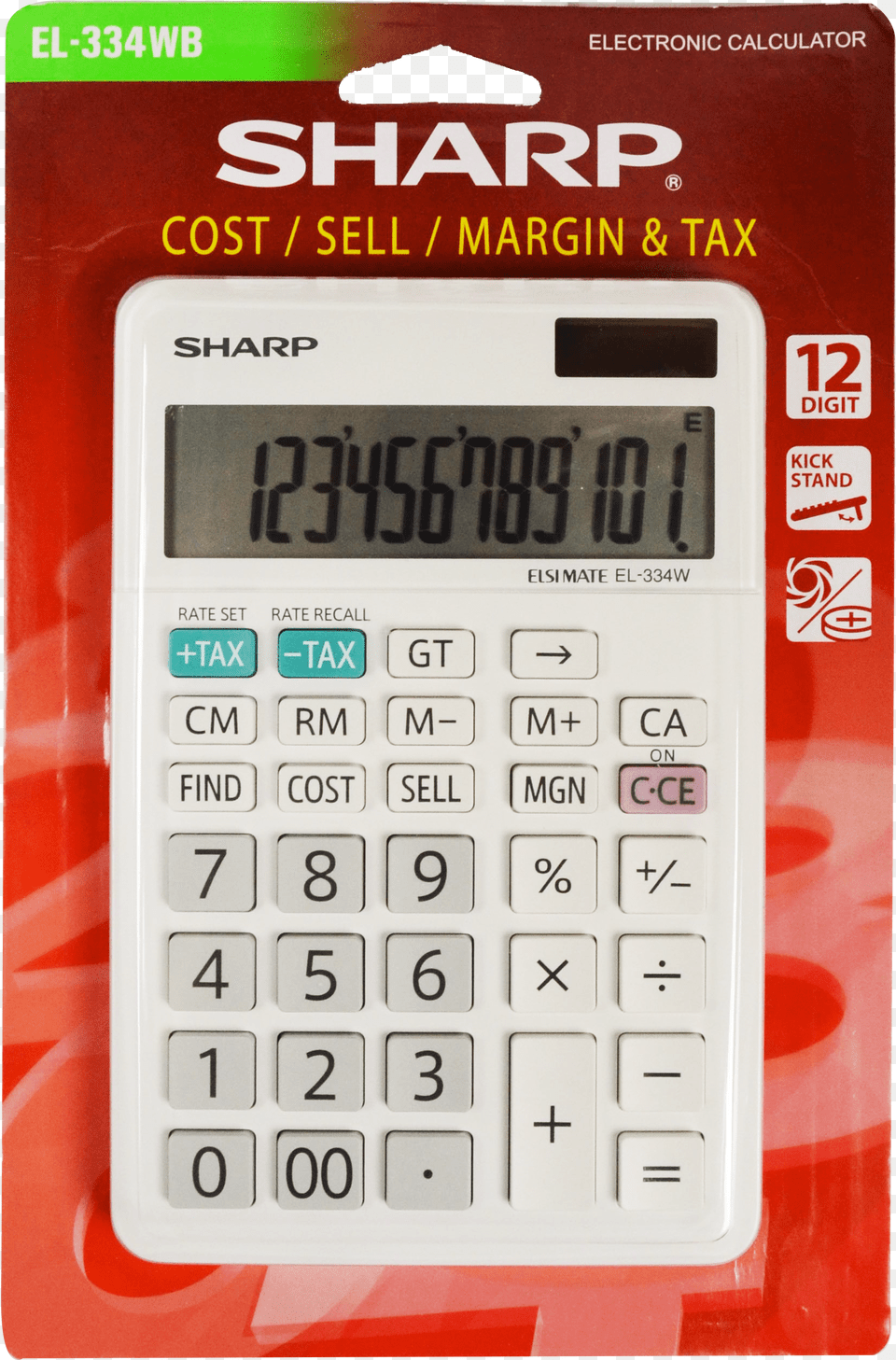 Sharp El 330a Calculator, Electronics Free Png