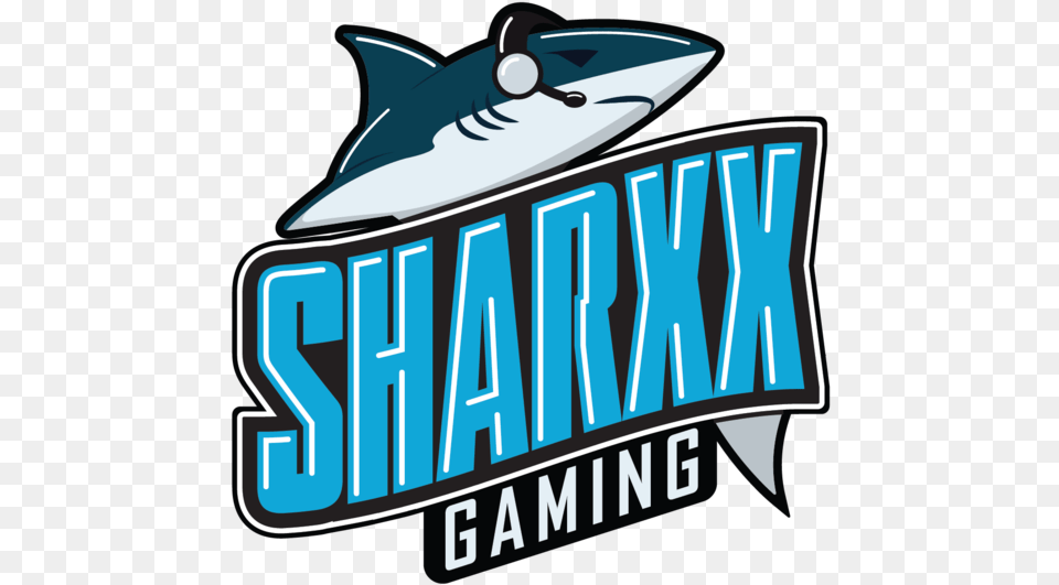 Sharxxgaming Logo By Marcus Graeff Great White Shark, Animal, Fish, Sea Life, Scoreboard Png