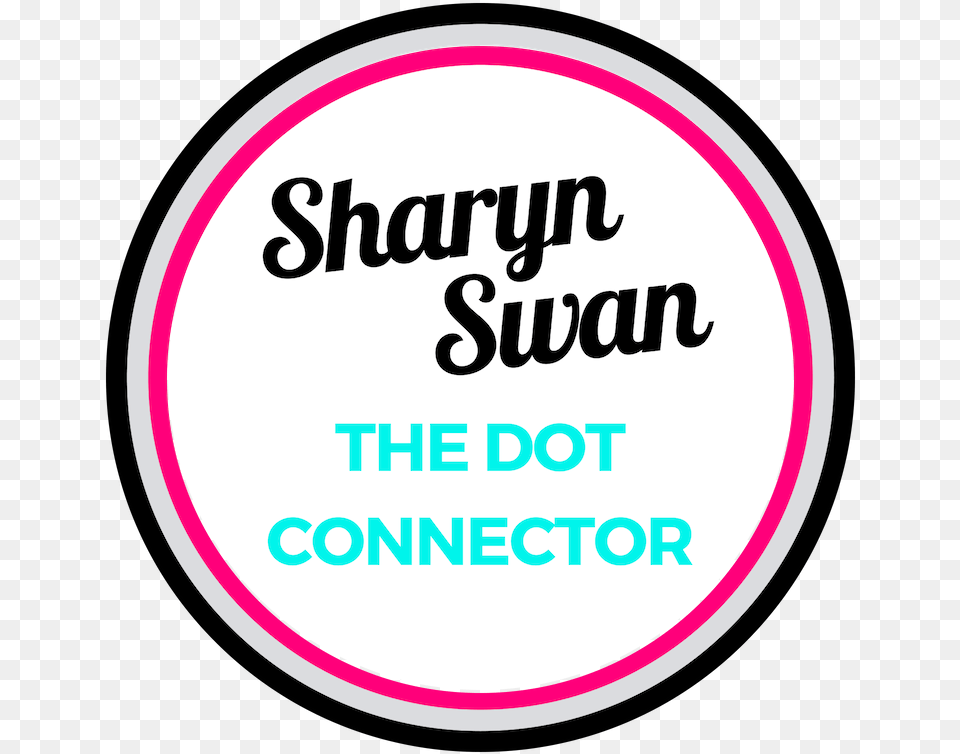 Sharyn Swan The Dot Connector Circle, Sticker, Disk, Text Free Transparent Png