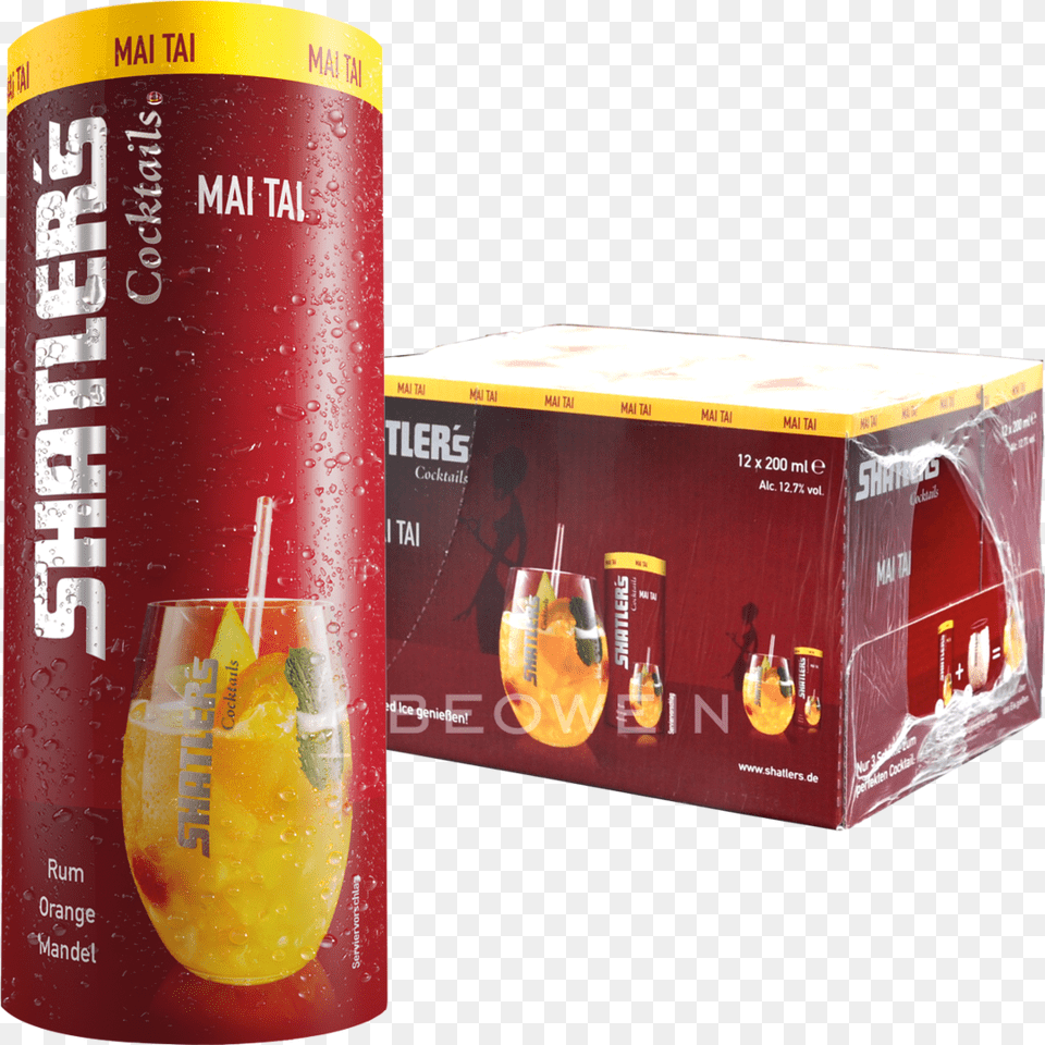 Shatlers Cocktail Pina Colada, Can, Tin, Beverage, Juice Free Png Download