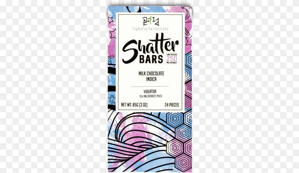 Shatter Bars Milk Chocolate, Advertisement, Poster, Book, Publication Free Transparent Png