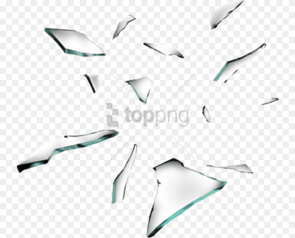 Shattered Glass Effect With Broken Glass Pieces, Nature, Outdoors Png Image