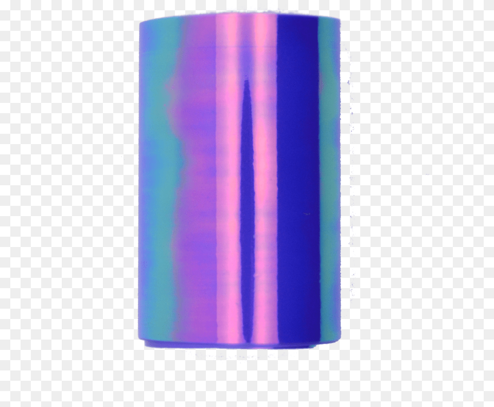 Shattered Glass Nail Foil Cylinder, Candle, Aluminium Png