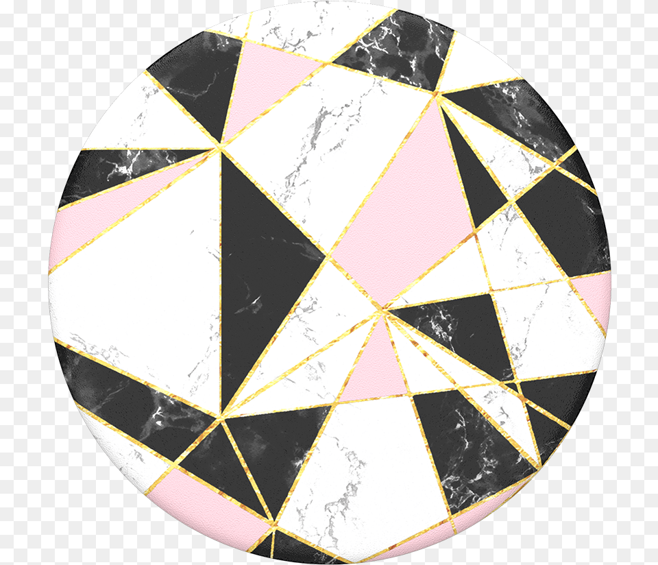 Shattered Marble Pop Socket, Sphere, Ball, Football, Soccer Free Transparent Png