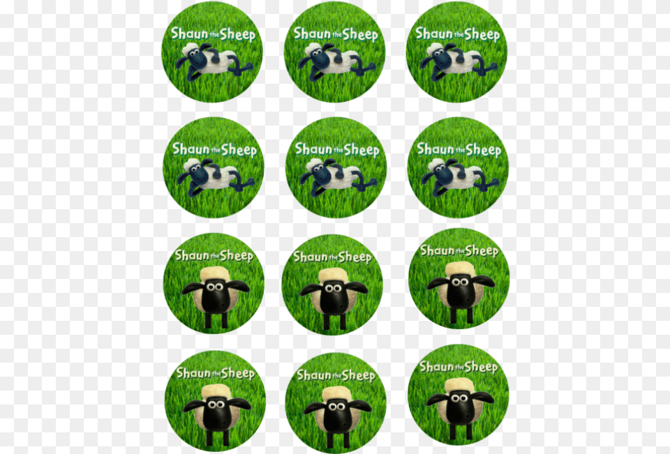 Shaun Cupcake Characters Accesorios De Oficina Vector, Grass, Plant, Livestock, Animal Free Transparent Png