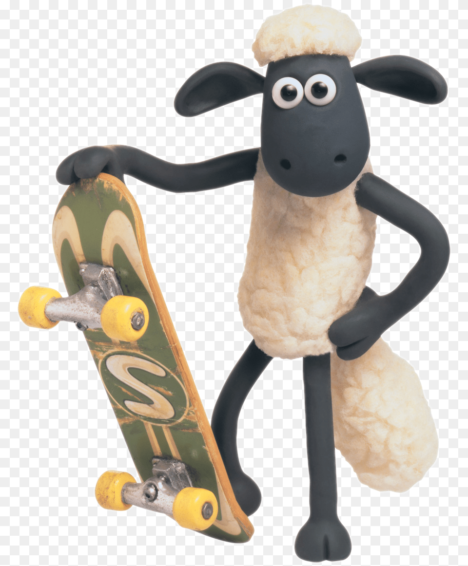 Shaun The Sheep Shaun The Sheep Skateboard, Toy Png Image