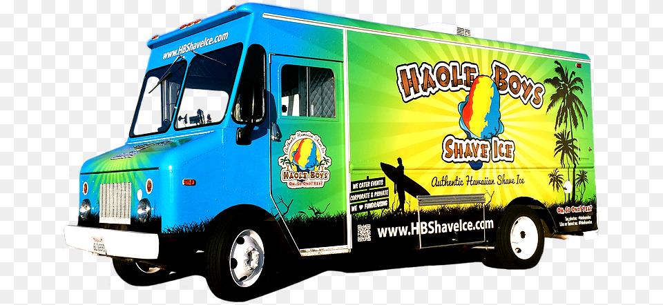 Shave Ice Food Truck Orange County Ca Shave Ice Food Truck, Transportation, Vehicle, Person Free Png