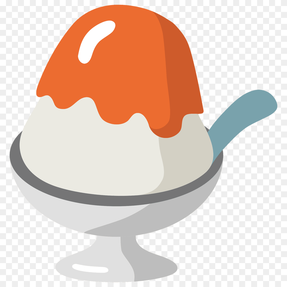 Shaved Ice Emoji Clipart, Food, Cream, Dessert, Ice Cream Free Png