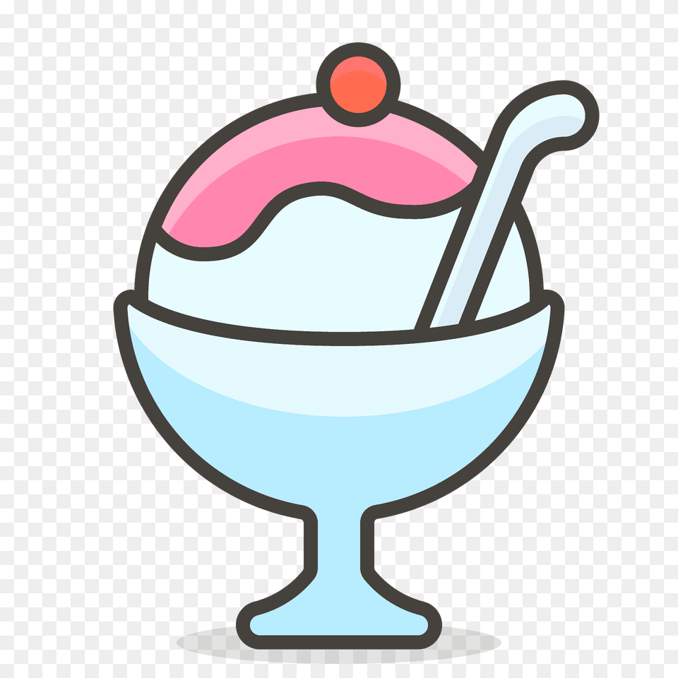 Shaved Ice Emoji Clipart, Cream, Dessert, Food, Ice Cream Free Png Download