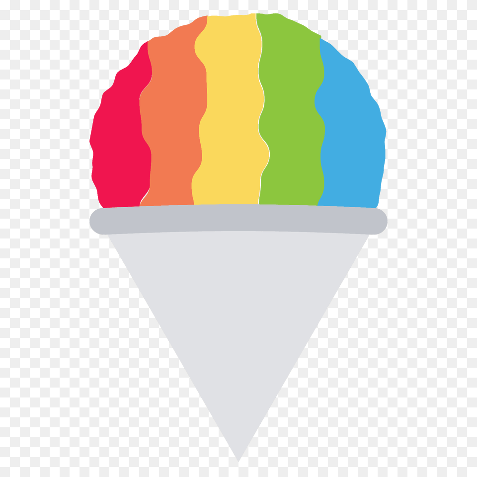 Shaved Ice Emoji Clipart, Cream, Dessert, Food, Ice Cream Png Image