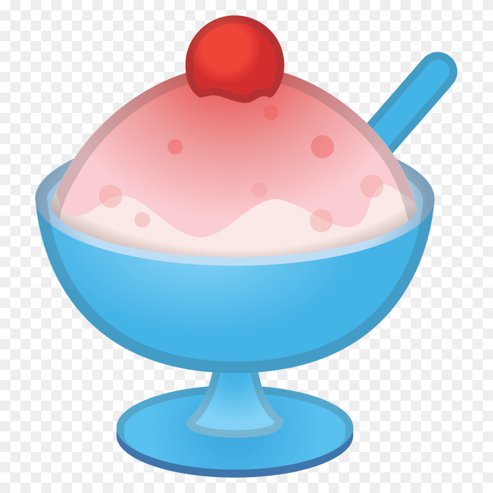 Shaved Ice Icon Noto Emoji Food Drink Iconset Google, Cream, Dessert, Ice Cream Png Image