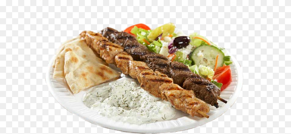 Shawarma Falafel 4 Image Souvlaki, Bread, Food, Food Presentation, Lunch Free Png Download