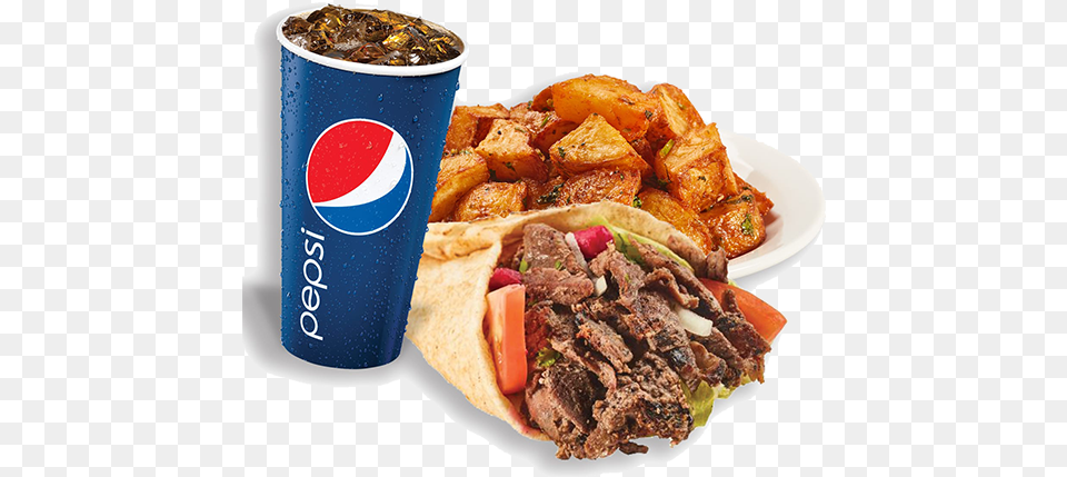 Shawarma Fast Food, Lunch, Meal, Can, Tin Free Png