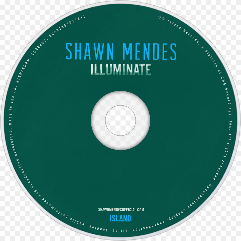 Shawn Mendes Cd, Disk, Dvd Free Png Download