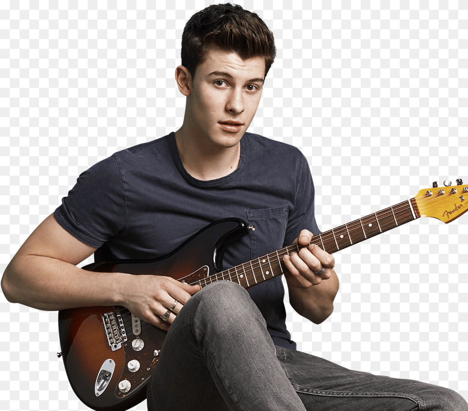 Shawn Mendes Shawn Mendes Guitar, Musical Instrument, Boy, Person, Male Free Png Download