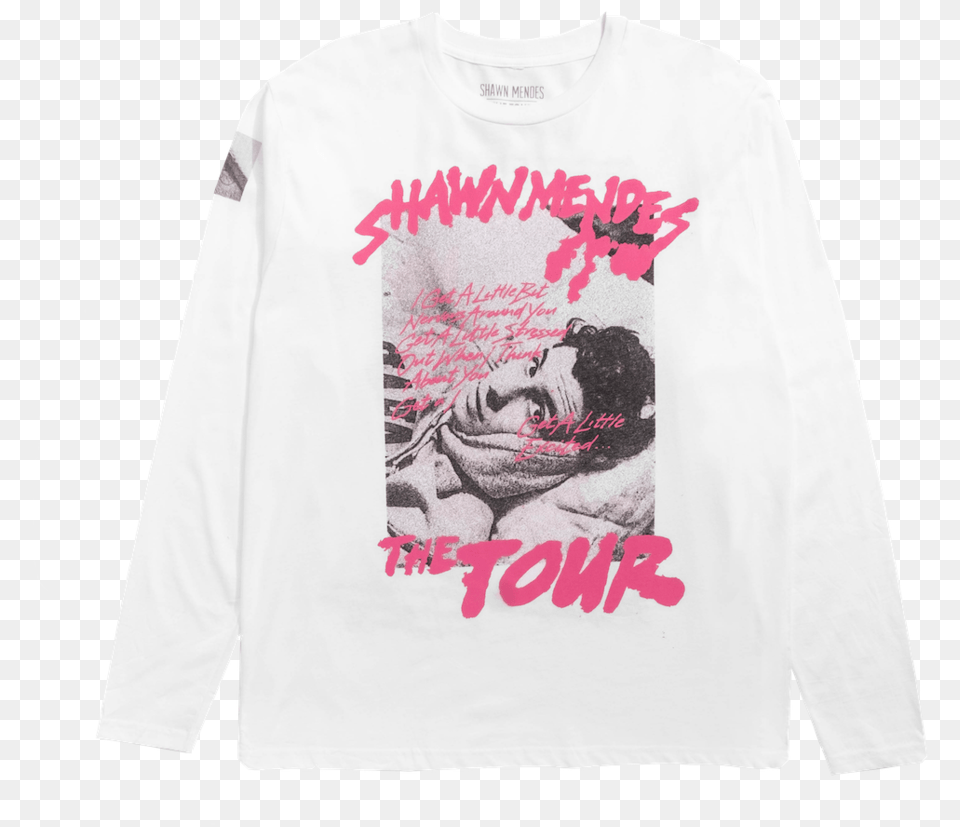 Shawn Mendes Shirt, Clothing, Long Sleeve, Sleeve, T-shirt Free Png