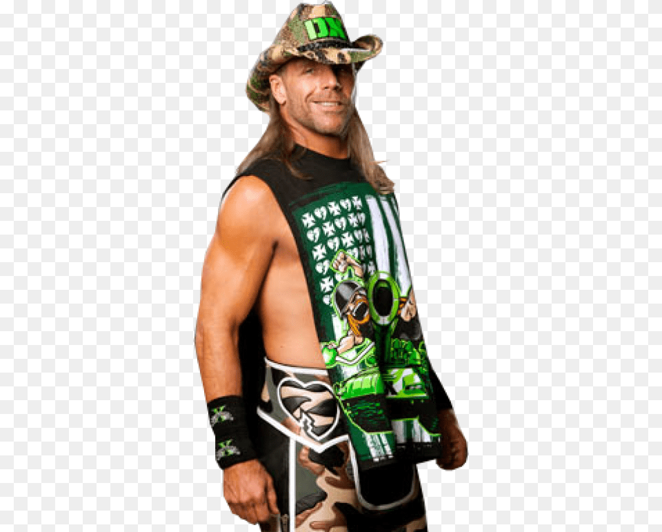 Shawn Michaels Dx By Ambrtitle Shawn Shawn Michaels Dx, Clothing, Hat, Vest, Adult Png