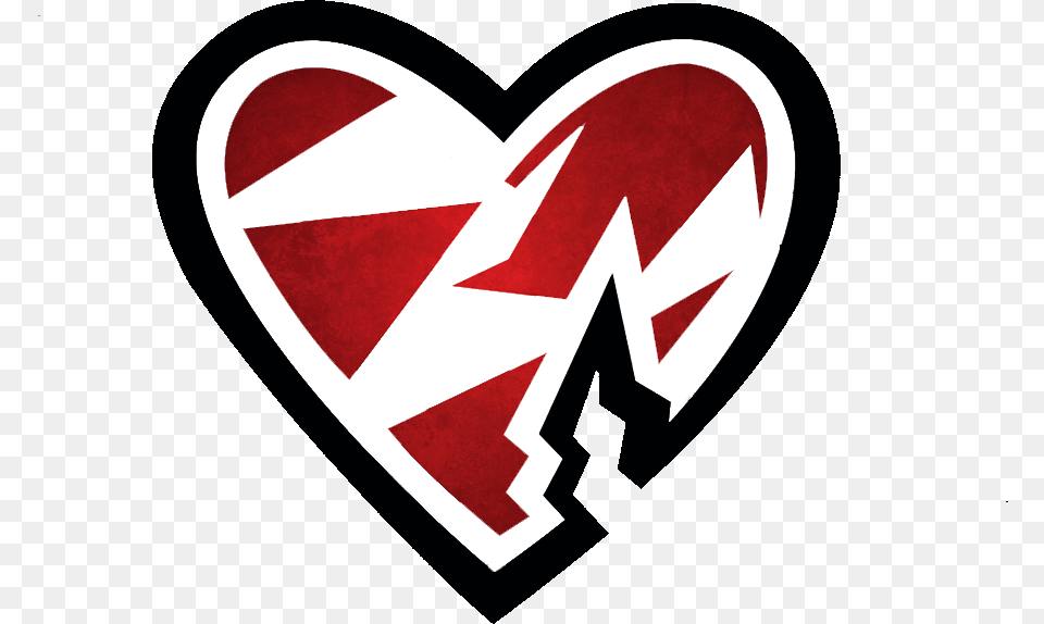 Shawn Michaels Heart Logo, Flag, Sticker Free Png