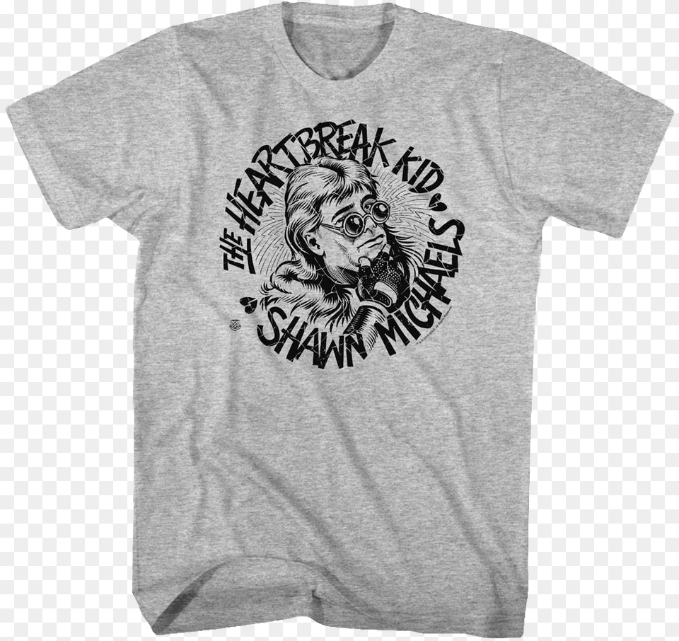 Shawn Michaels T Shirt T Shirt Ace Ventura, Clothing, T-shirt, Person, Face Png Image