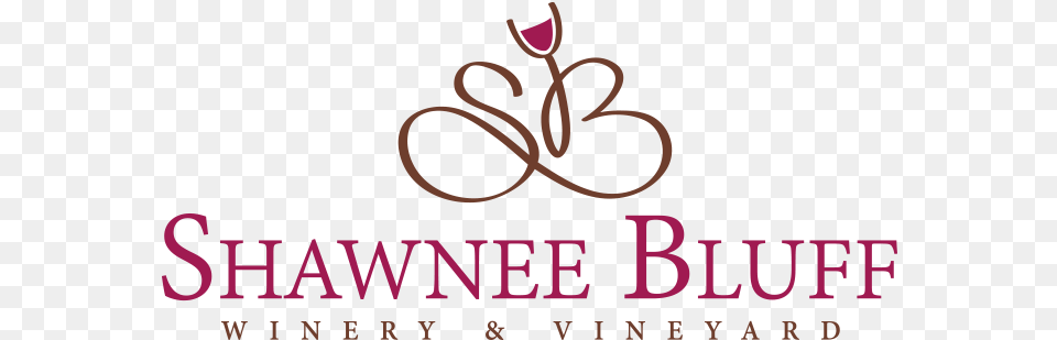 Shawnee Bluff Winery Amp Vineyard Shawnee Bluff Winery Logo Shawnee Bluff Wine, Text, Flower, Plant, Alphabet Png Image