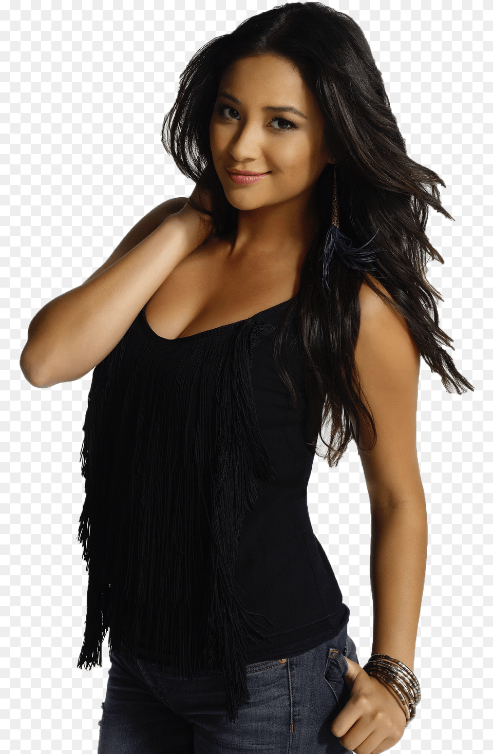 Shay Transparent Emily Fields Pretty Little Liars Emily, Blouse, Clothing, Woman, Adult Free Png Download
