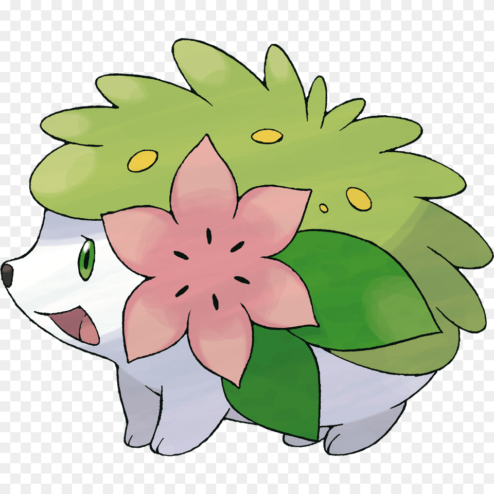 Shaymin, Art, Pattern, Leaf, Graphics Free Png Download
