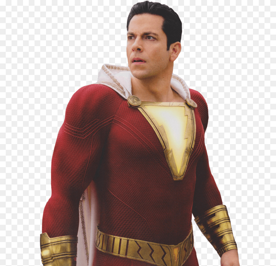 Shazam, Adult, Sleeve, Person, Man Free Png Download