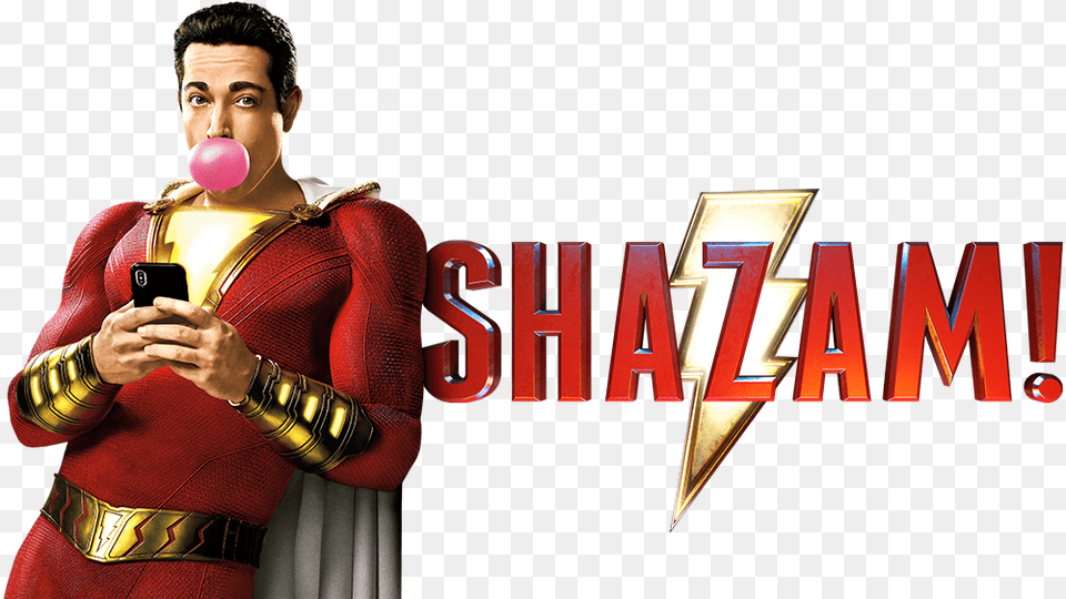 Shazam Shazam Dc Logo, Adult, Male, Man, Person Png Image