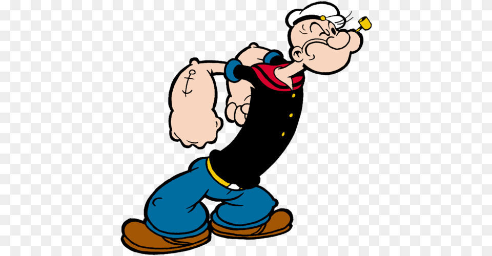 Shazamaholic Popeye Returns To Comic Books Popeye, Baby, Person, Cartoon Free Png