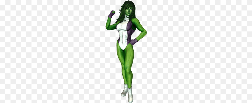 She Hulk Clip Art She Hulk Marvel Character, Clothing, Costume, Person, Spandex Free Png