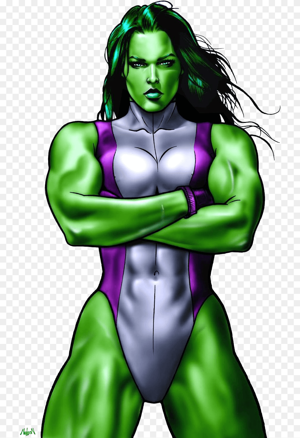 She Hulk Clipart Image Ronda Rousey She Hulk, Adult, Female, Person, Woman Free Transparent Png